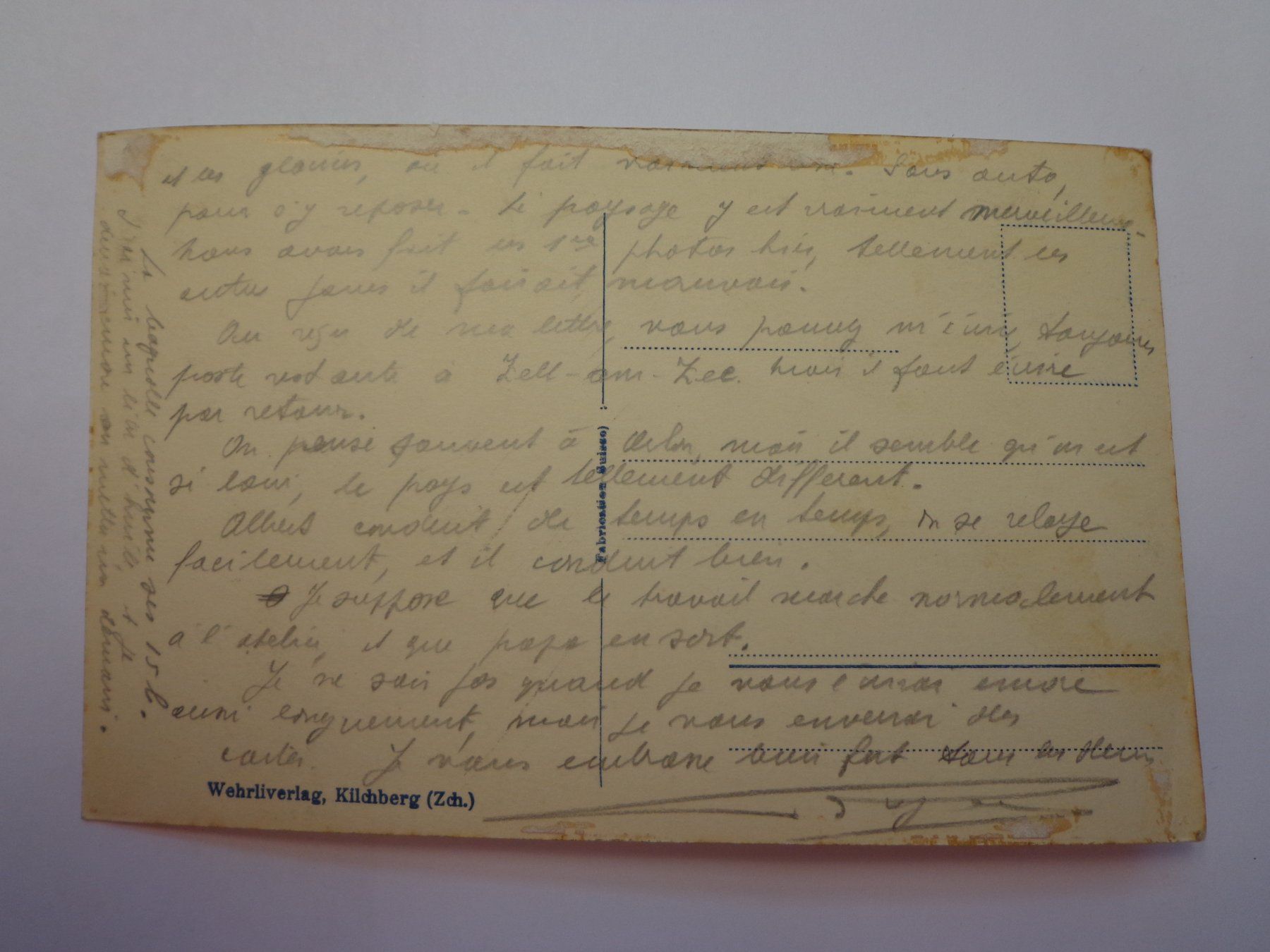 Cartoline postali: Antike Postkarte Ansichtskarte Axenstein mit Schiff – Usato da Andeer venduto da Baerenburger 1