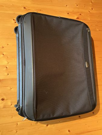 Samsonite Reisekoffer schwarz mit Rollen guter Zustand