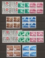 Pro Patria Ausgaben 1952/53 im VB ** KP 148.--