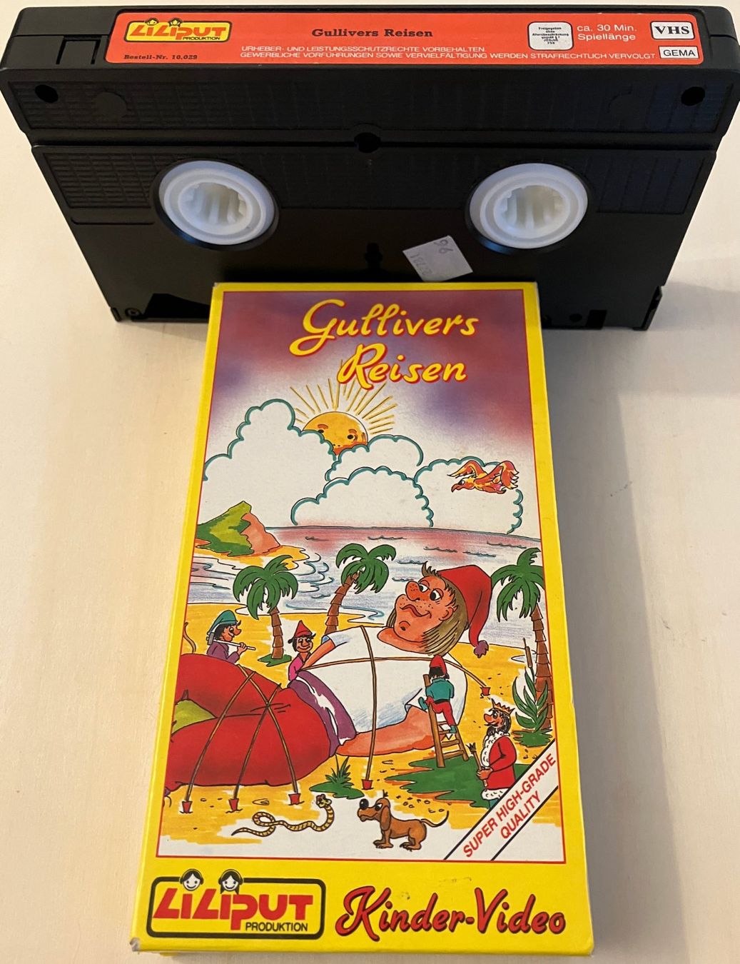 Alle VHS: VHS - Gullivers Reisen - Kinderfilm – Gebraucht aus Stans von canberra04