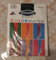 Pompea Colormania 100DEN Dunkelgrün Gr.4/L Strumpfhose