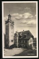 AK Luzern, Partie am Rathaus, 1932