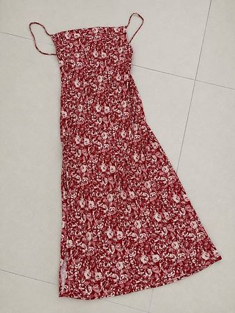 Florales Slipkleid Gr. XS NEU