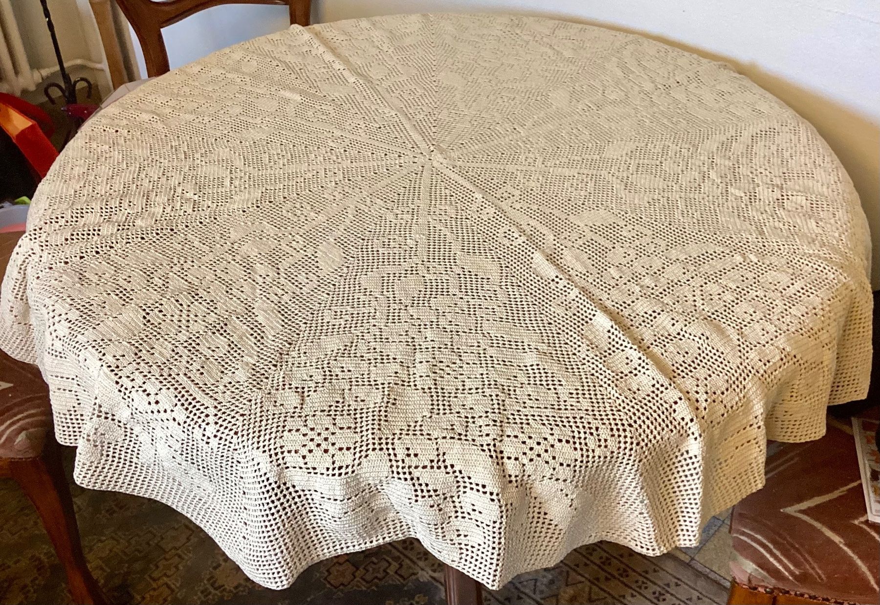 Altra biancheria da tavola: Häkeltischdecke – Usato da Niederlenz venduto da lil_jxk8