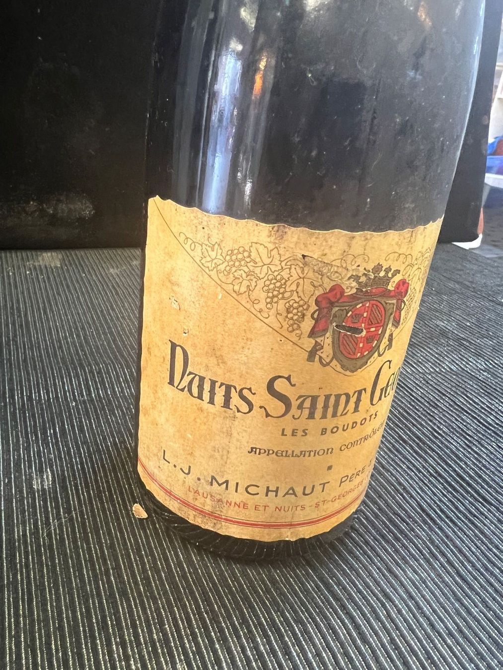 Vino: NUITS SAINT GEORGES 1959 – Nuovo (secondo la descrizione) da Genève venduto da Leboucheoreilles 2