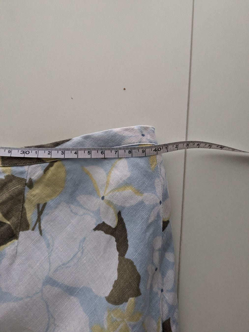 Gonne: Leichtes Sommerröckchen  Gr. 40 Blumenmuster 100% Leinen – Usato da Rorschach venduto da olg_5qq2 4