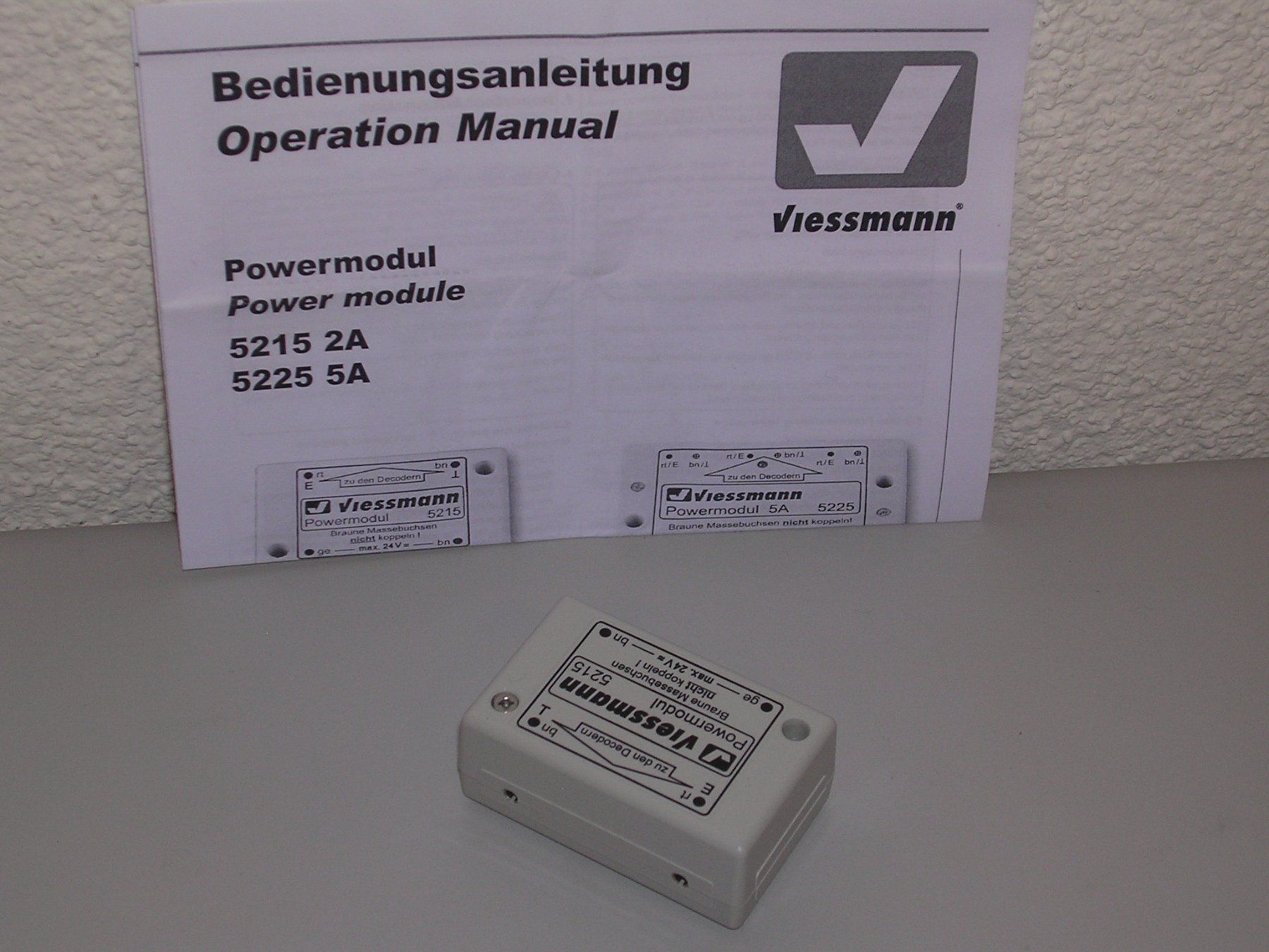 Viessmann Trains électriques: Viessmann 5215 Powermodul 2A – Neuf (Voir description) à Beringen par M-Gleis 1