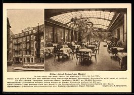 Basel, Elite Hotel Storchen, Restaurant 