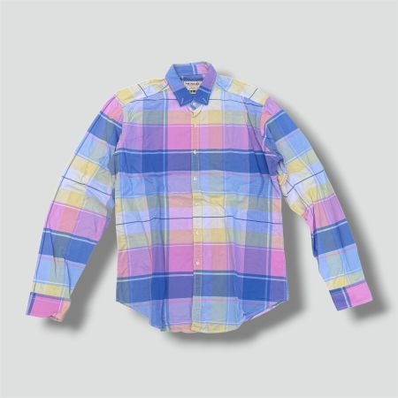 McNeal colorful checkered shirt chemise Hemd M