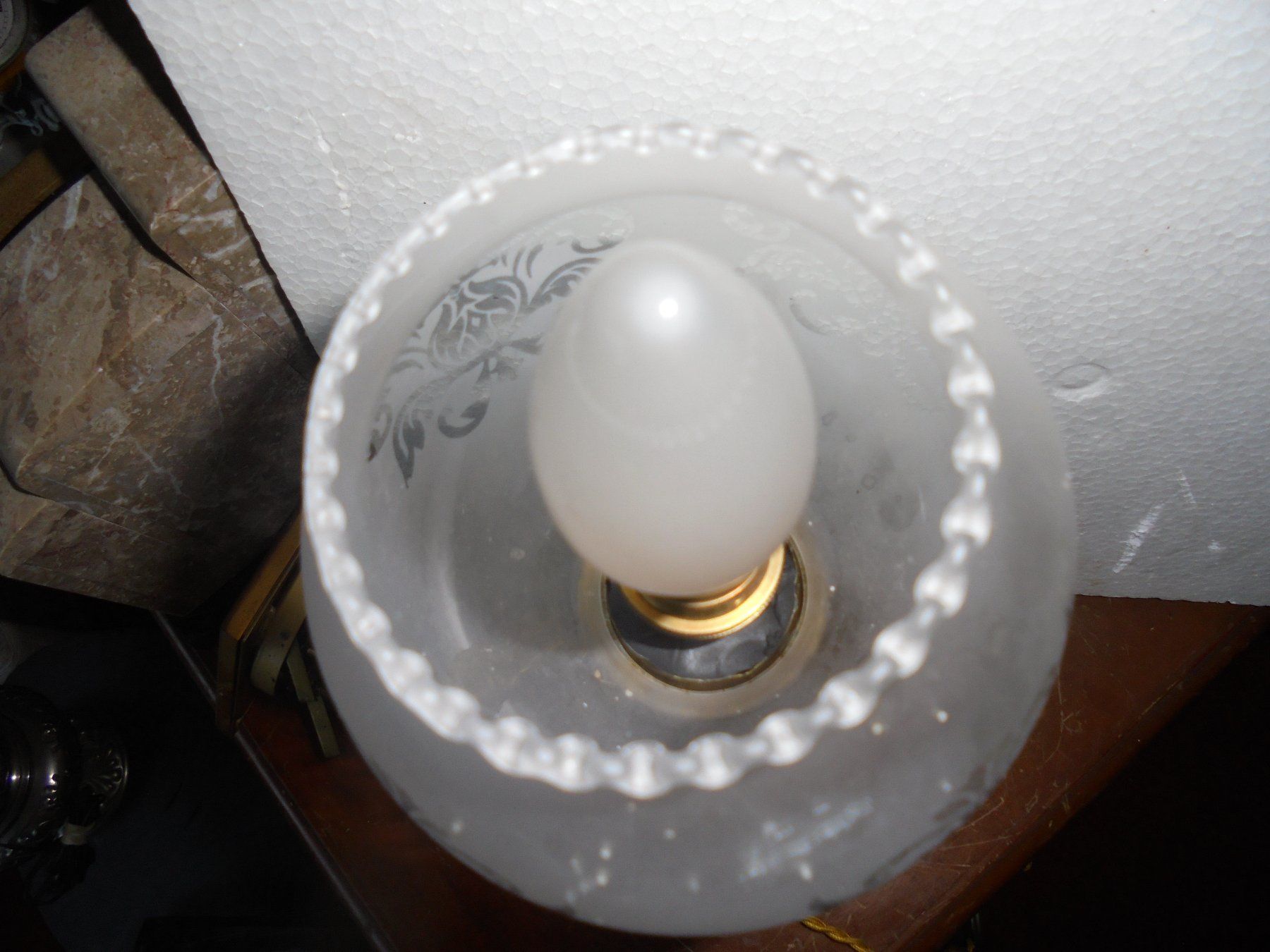 Lampen: Antike, kleine Tischlampe ca. 1940 – Gebraucht aus Camorino von Hunpete 6