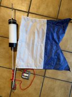 Tauchflagge mit Boje und Gewicht 