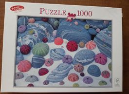 Schönes Puzzle "Buntes Strandgut" 1000 Teile