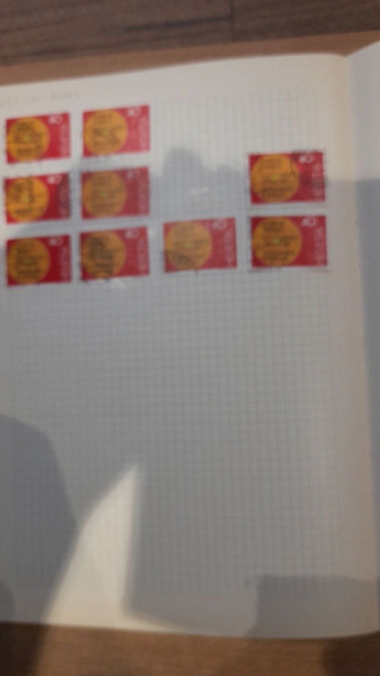 Alle Briefmarken: 1975-1976 – Gebraucht aus Balgach von SIMEON27 2