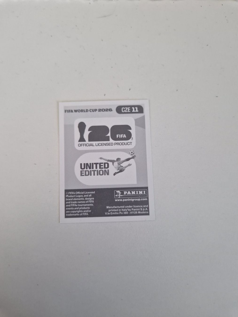 Panini Carte collezionabili: Panini Sticker CZE11 – Nuovo (secondo la descrizione) da Stüsslingen venduto da white_angel86 1