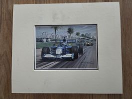 Kimi Räikkönen Sauber Petronas C20 Kunstdruck