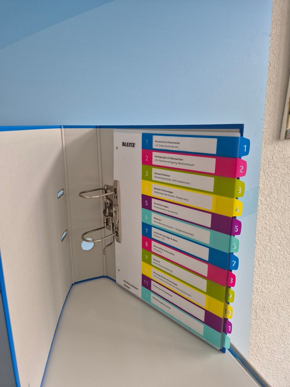 Leitz Ordner: Wichtige Dokumenten-Ordner fixfertig – Neu (gemäss Beschreibung) aus St. Gallen von Isabelle53 1