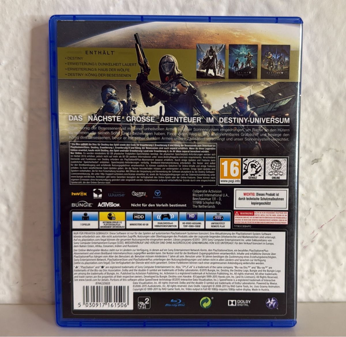 Sony Giochi: Destiny Legendary Edition PS4/PS5 Game - Great Condition – Usato da Ehrendingen venduto da bubulence 1