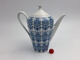Vintage Kaffeekanne Echt Kobalt Heinrich & Co um 1970