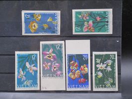 Vietnam 1966 Orchideen ungezähnt **