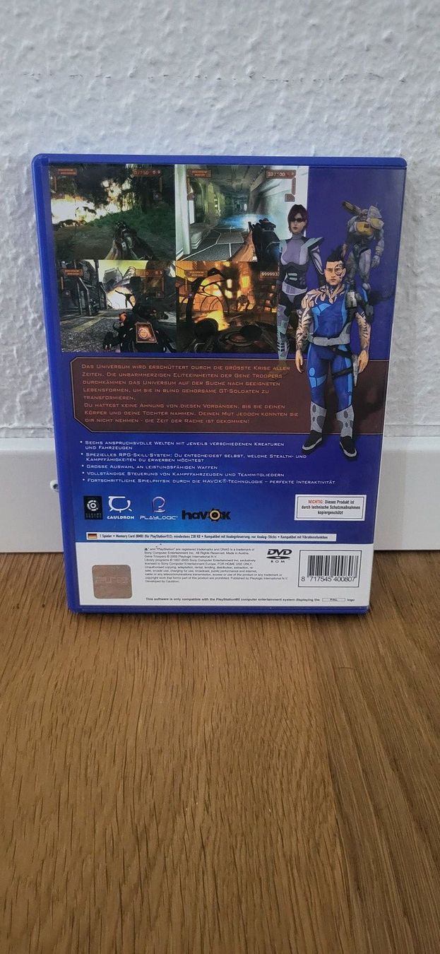 Sony Giochi: PS2 – Gene Troopers – Usato da Münsingen venduto da Heroism2010 1