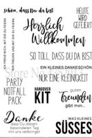 Silikonstempel so toll, dass du da bist