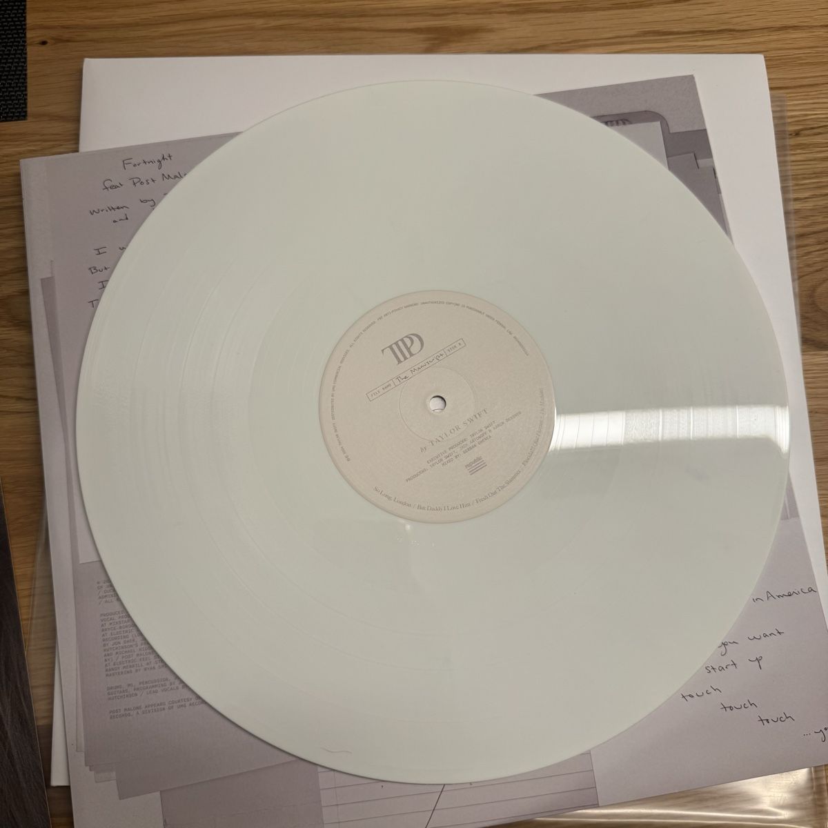 Dischi in vinile: Taylor Swift signierte Vinyl LP – Nuovo (secondo la descrizione) da Sursee venduto da giu_205 1