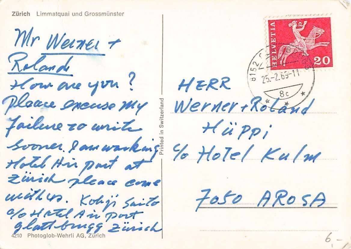 Cartoline postali: GRUSS aus ZÜRICH im WINTER – Usato da Winterthur venduto da SchatzchischtliWinti 1
