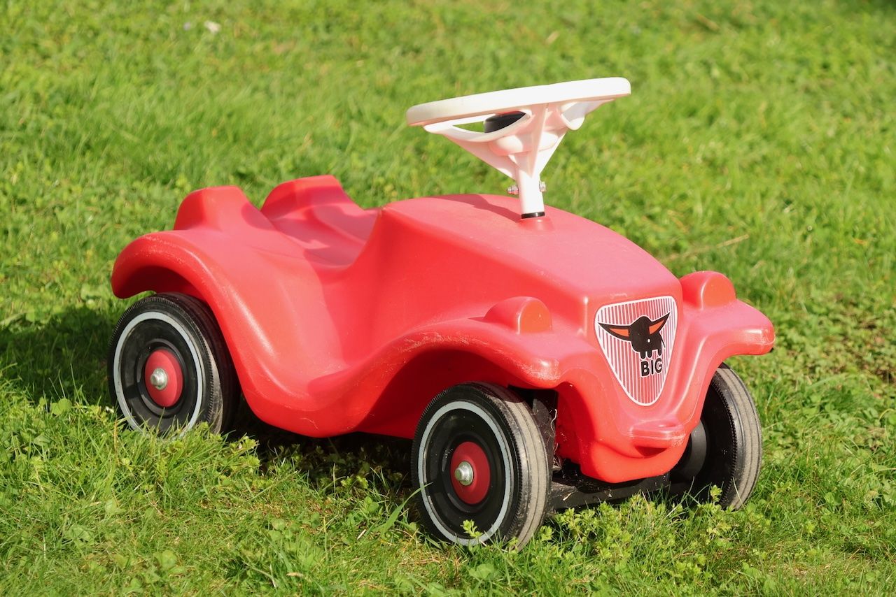 Big Veicoli per bambini: Big Bobbycar mit Schiebestange – Usato da Stäfa venduto da Wingerm 1