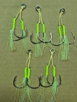 5x Jig Haken/ Double Assist Haken