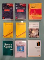 Büchersammlung: Mathematik / Statistik / Lineare Algebra