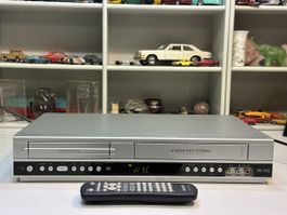 DVD VCR Kombigerät Philips DVP3350V silber mit Fernbedienung