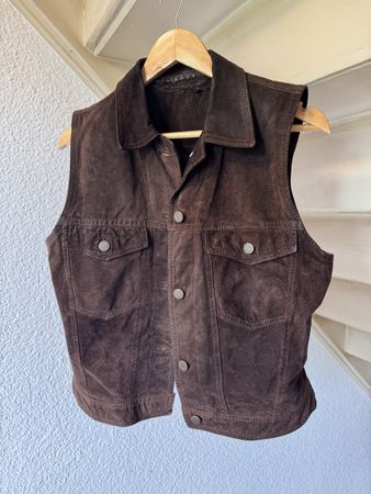 Leder Weste