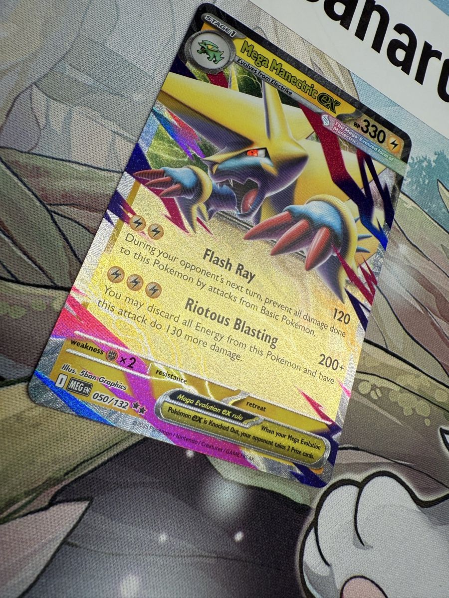 Pokémon Carte collezionabili: 050/132 mega Manectric ex EN pokemon mega evolution 2025 MIN – Nuovo (secondo la descrizione) da Niederweningen venduto da rimicanardo 2