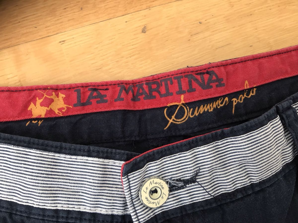 La Martina Pantaloni: LA MARTINA Bermuda-Freizeitshorts – Usato da St.Gallen venduto da bubo2008 5
