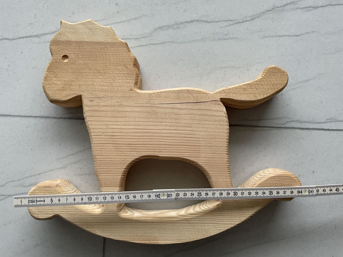 Spielzeuge: Holz Schaukelpferd, massiv, neuwertig – Gebraucht aus Bülach von blanikwhatelse