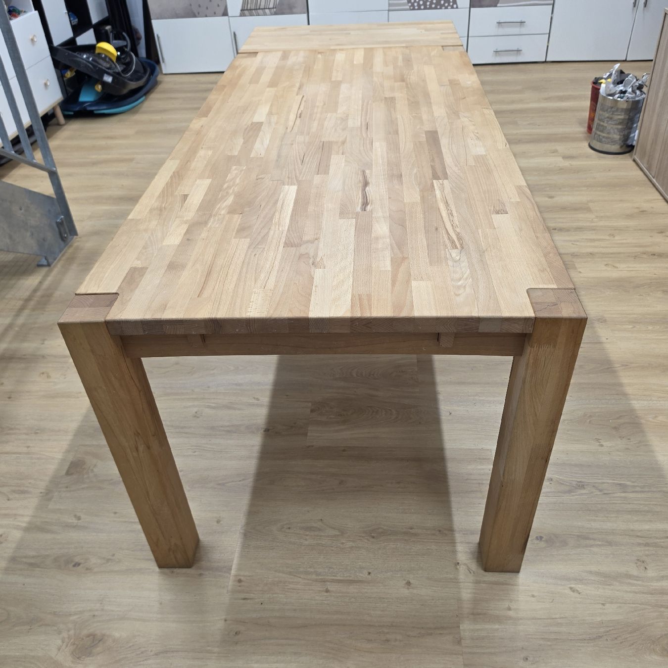Tavoli: Massiver Holztisch 180cm, mit Verlängerung 225 cm – Usato da St. Gallen venduto da baenziger27 1
