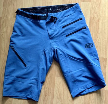 100% Ridecamp Mountainbike Shorts Blau Grösse L - Top!