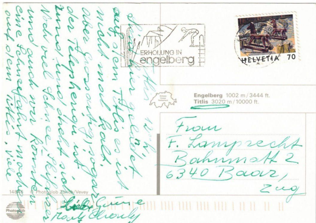 Cartes postales: Engelberg - 7 Bild AK Titlis – D'occasion à Binningen par Mountainrider 1