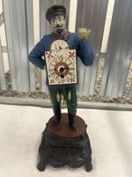 Dekorative Vintage Soldat Uhr - Handbemalt, Rarität!