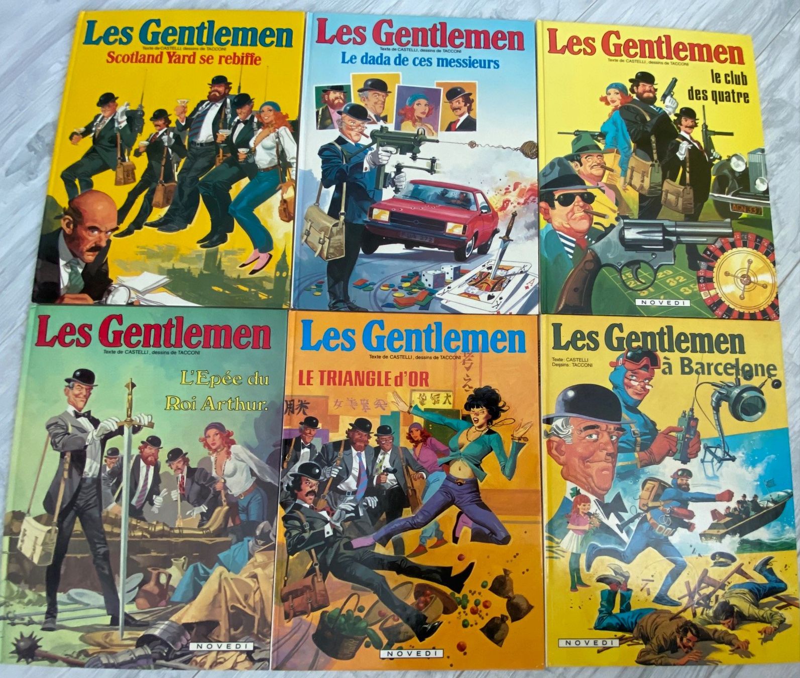 Comics: Les Gentlemen - 6 albums – Gebraucht aus Geneveys-Coffrane von Momoali