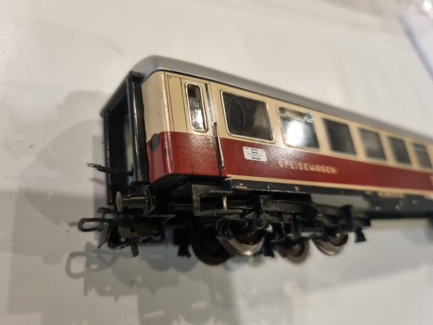 Märklin Modellini di ferrovie: Märklin Tee Speisewagen DB – Usato da Mauren TG venduto da Defrancesco 2