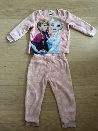 Pyjama chaud hiver La reine des neiges Frozen Disney 98-104c