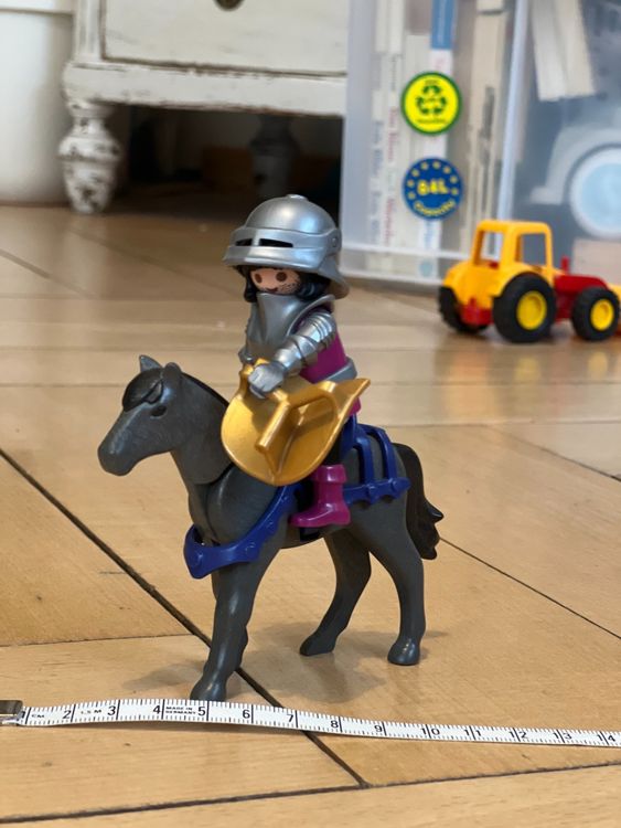 Playmobil Ritter Figur mit Pferd für Ritterburg | Kaufen auf Ricardo