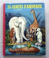 24 contes d'animaux vol. 2 NPCK 1957 Blanc Zermatten Landry