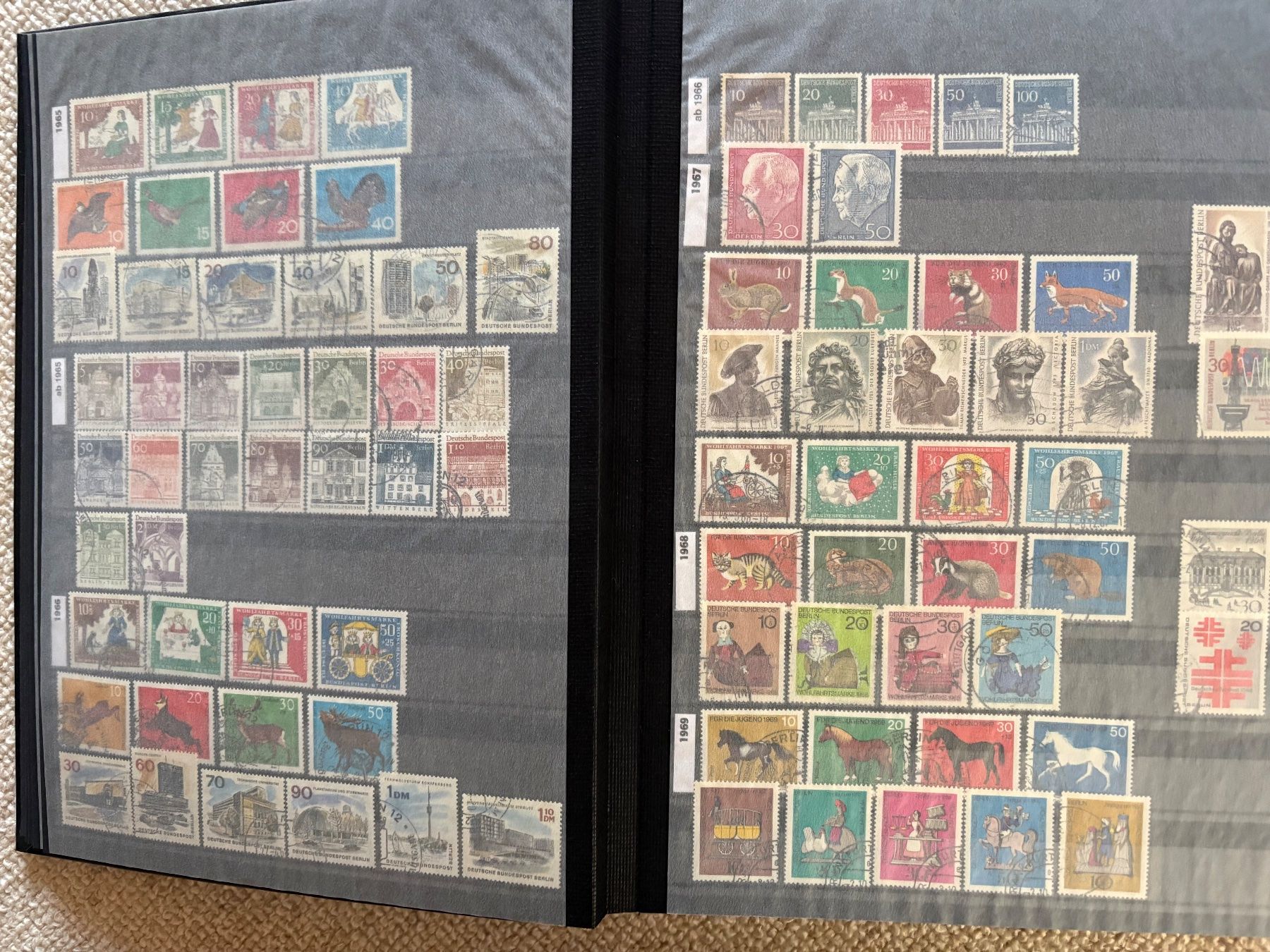 Alle Briefmarken: Album Briefmarken Berlin 1948-1990 – Gebraucht aus Steinmaur von Nicorutishauser 4