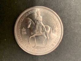 Grossbritannien 1953: 5 Shillings