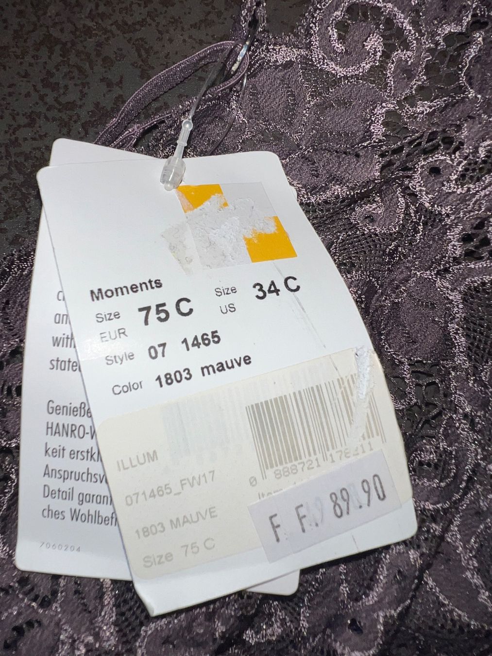 Hanro Altra biancheria intima: BH HANRO 75C neu – Nuovo (secondo la descrizione) da Dornach venduto da samuti 1