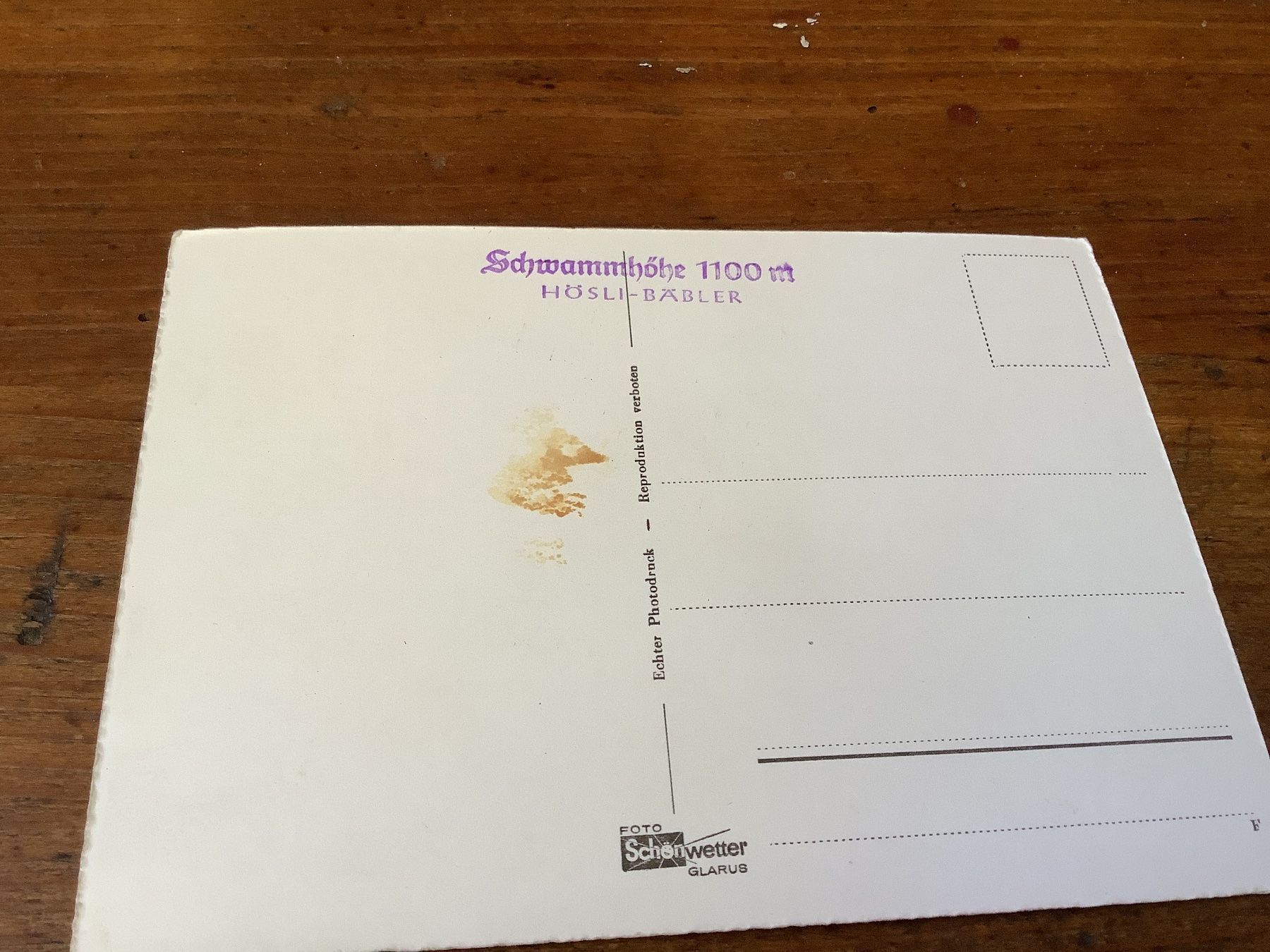 Ansichtskarten: Klöntalersee Schwandhöhe – Gebraucht aus Flaach von Monisoldshop 1