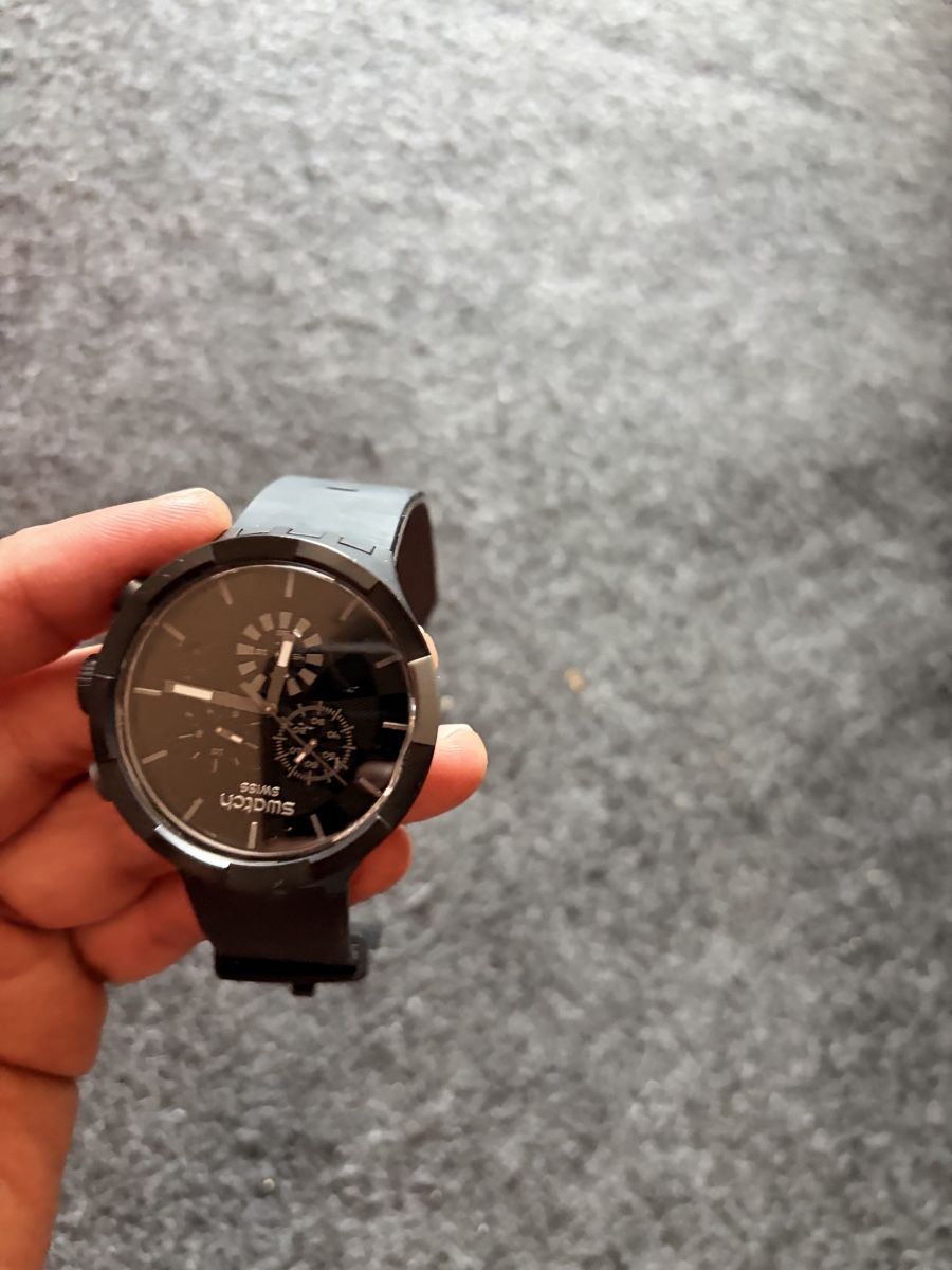 Swatch Orologi: Swatch BIG BOLD "Checkpoint Black" Chronograph – Usato da Kriens venduto da Waqas.naseer 7