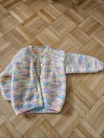 Handgestrickte Baby Jacke, Grösse ca. 74/80  🌸
